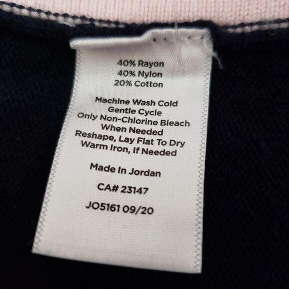 Talbots Side Striped Sweater Sz M - Picture 6 of 6